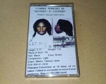 Tommy Wright III - Runnin-N-Gunnin cassette tape