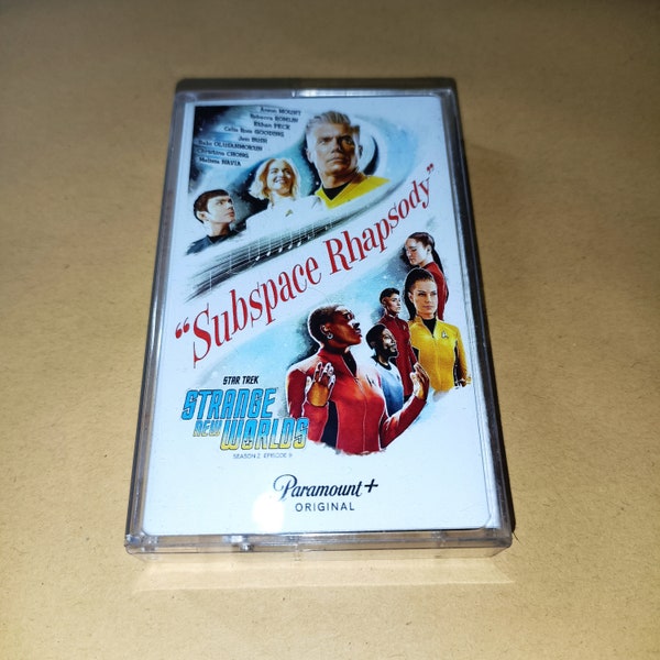 OST Star Trek : Strange New Worlds - Subspace Rhapsody cassette tape