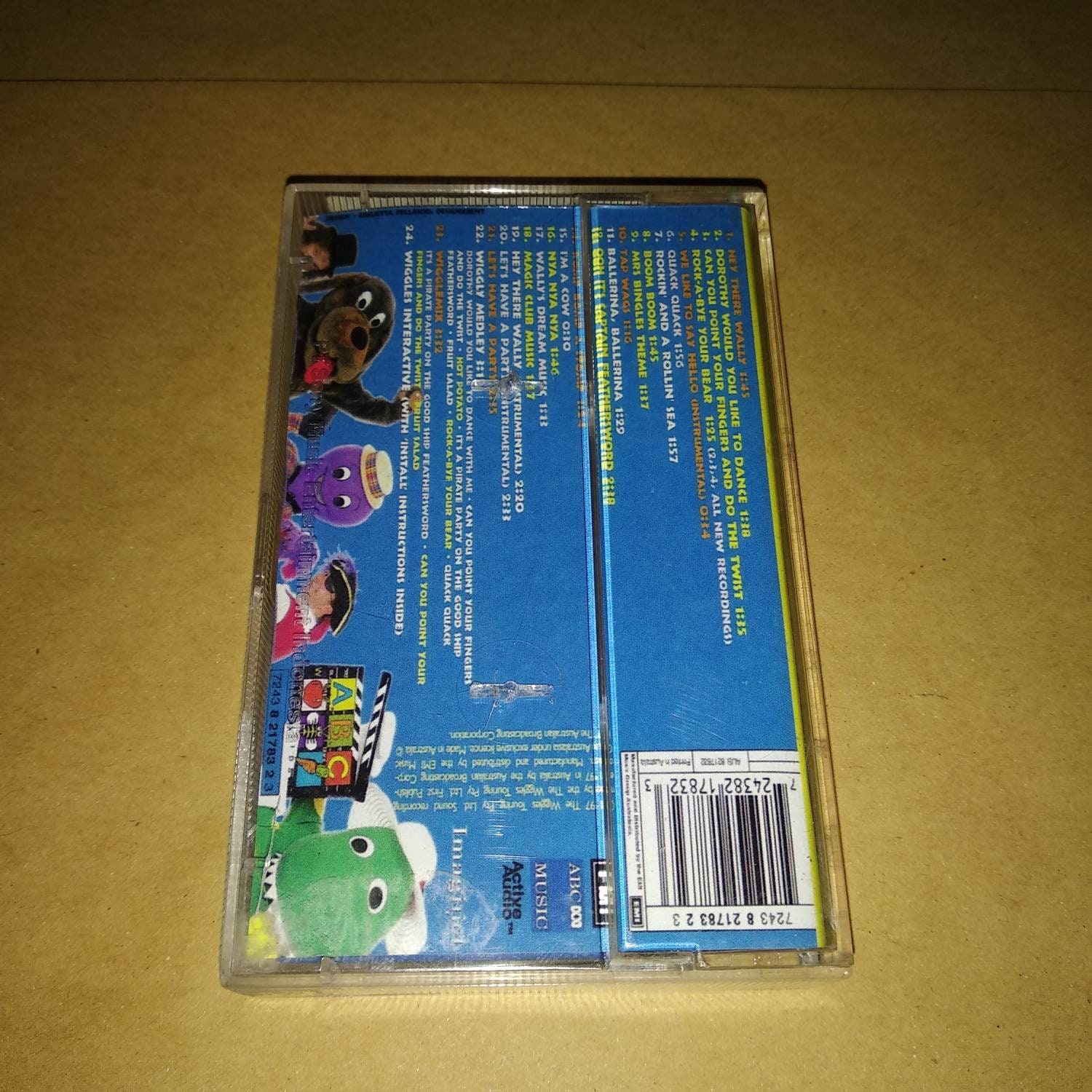 The Wiggles Soundtrack Movie Cassette Tape Etsy