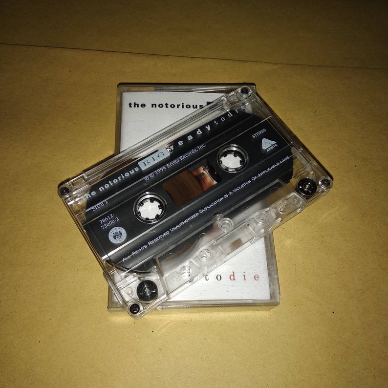The Notorious BIG Ready to Die Cassette Tape Etsy