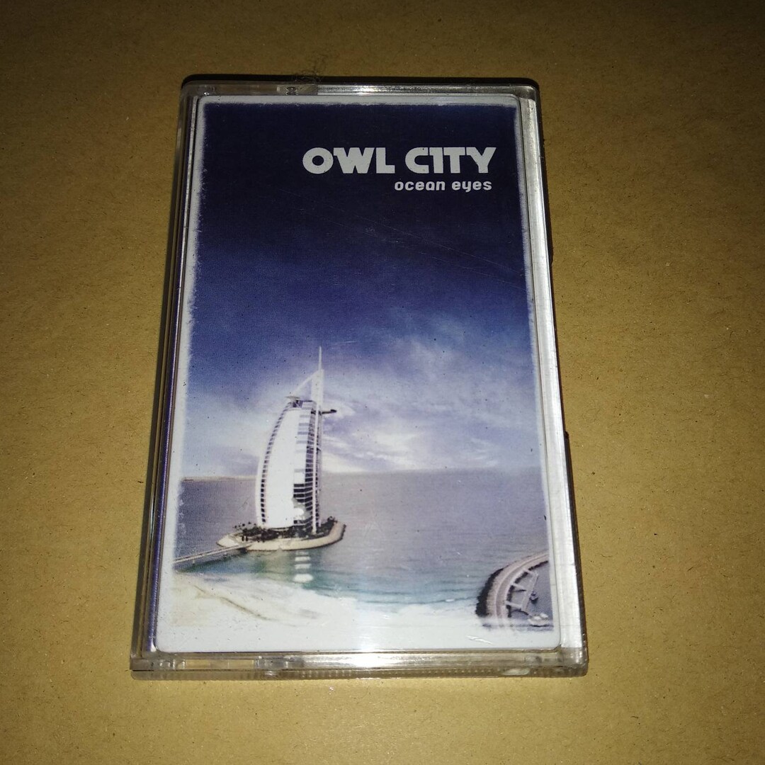 Owl City Ocean Eyes Cassette Tape Etsy