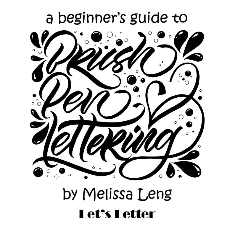 Big Brush Lettering Guide Digital File image 9