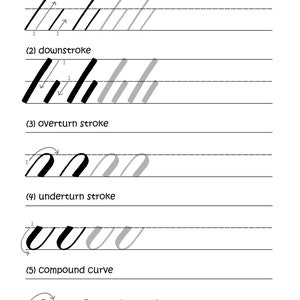 Big Brush Lettering Guide Digital File image 1