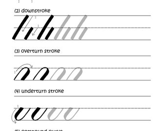 Big Brush Lettering Guide -Digital File