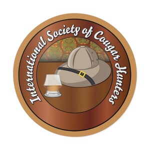 Cougar Hunt Sticker