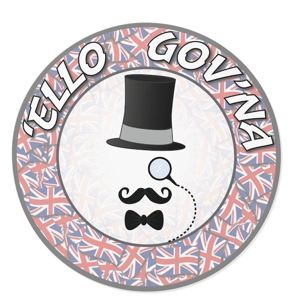 Ello Govna Sticker | English Accent Decal