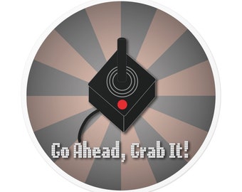 Atari Joystick - Varsågod, ta den klistermärke