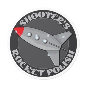 Guy Gift | Rocket Polish Sticker | Rocket Decal