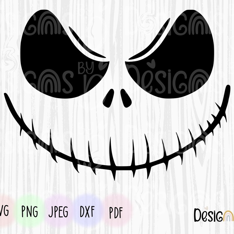Jack Skellington Svg - Etsy