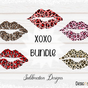 Leopard Lips Sublimation or Printing files, Digital downloads, Jpeg or Png option, Bundle with 5 designs, various  colors. Take a look!
