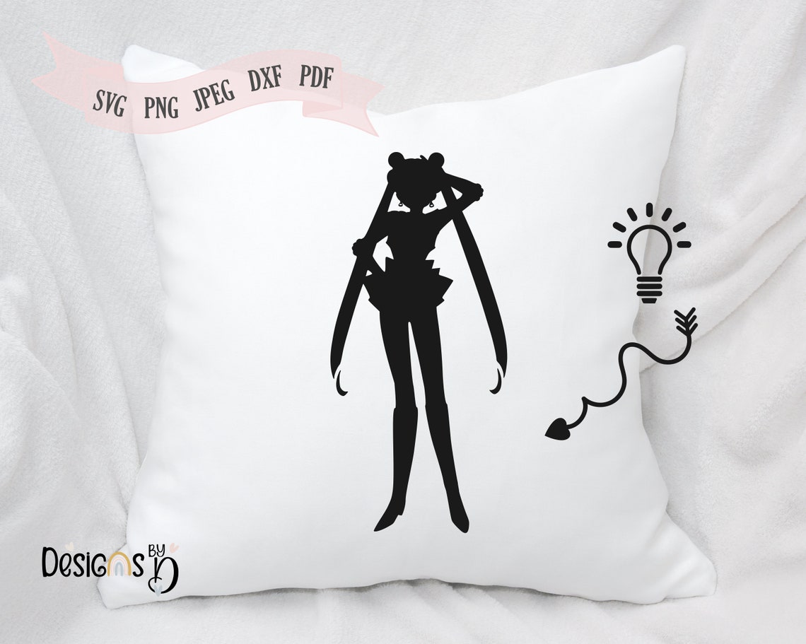 Download Anime SVG Sailor Moon Bundle Digital Download 90's | Etsy