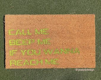 KIM POSSIBLE DOORMAT | Disney Inspired Welcome Mat | 90s Kids