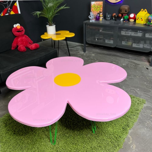 にゃんこスター 　SWEDESE Flower Table にゃんこスター SWEDESE Flower Table Flower mono table 84x90 cm
