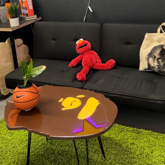 Bape Head Coffee Table by Lowkey Lyss - Etsy