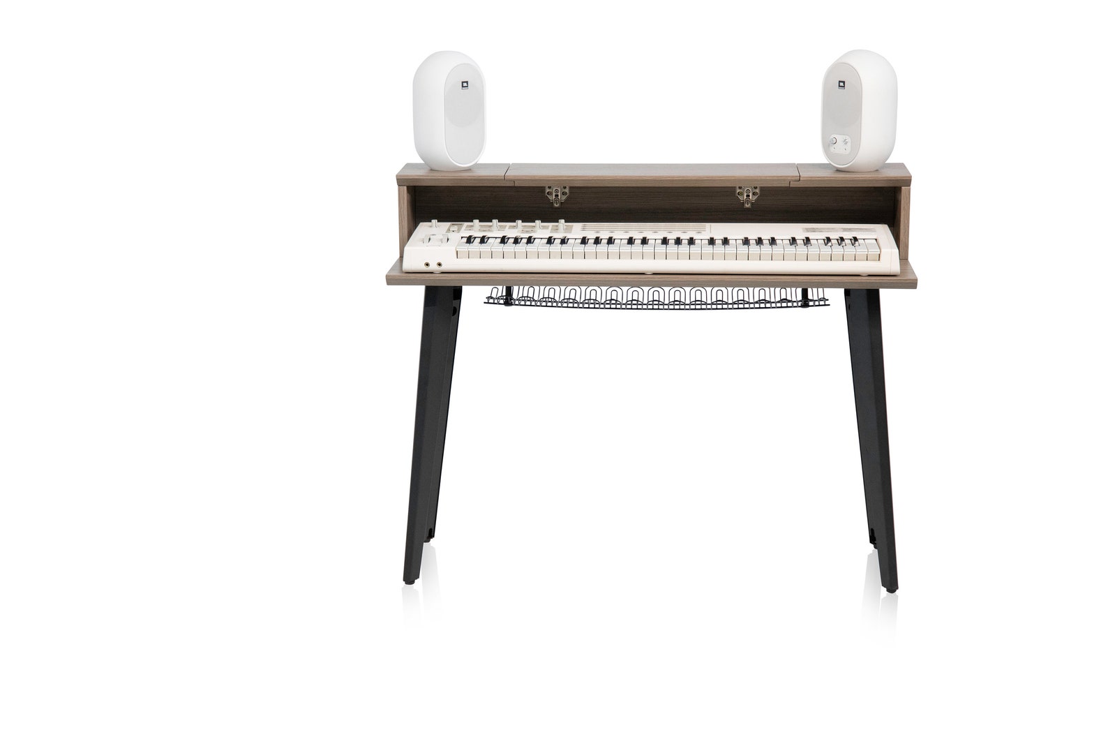 61note Piano Keyboard Desk With Fliptop Design and Rear Etsy