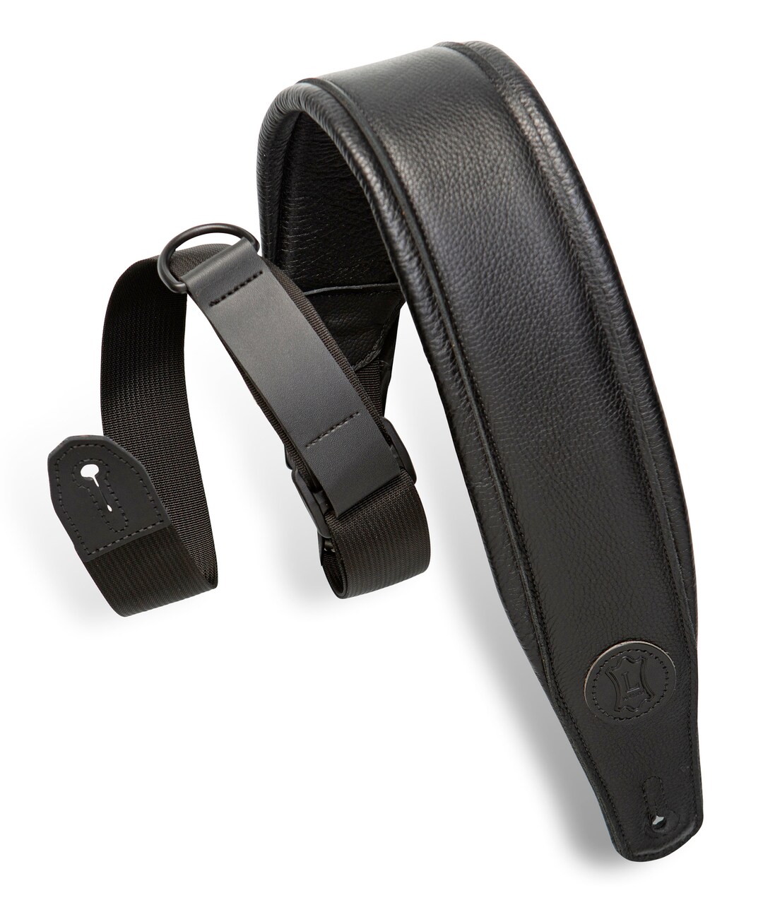 Levy's Leathers Right Height Guitar Strap With Ripchord Quick Adjustment Technology 3.5 Wide