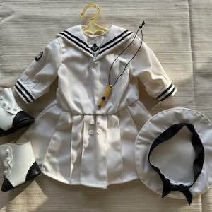 American Girl Samantha Middy Dress mit Tam - Pleasure Company 1989 Vintage