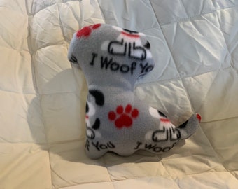 Peluche/cuscino per cani di peluche - Pile accogliente