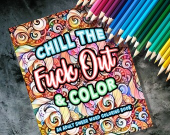 Download Funny Coloring Book Etsy