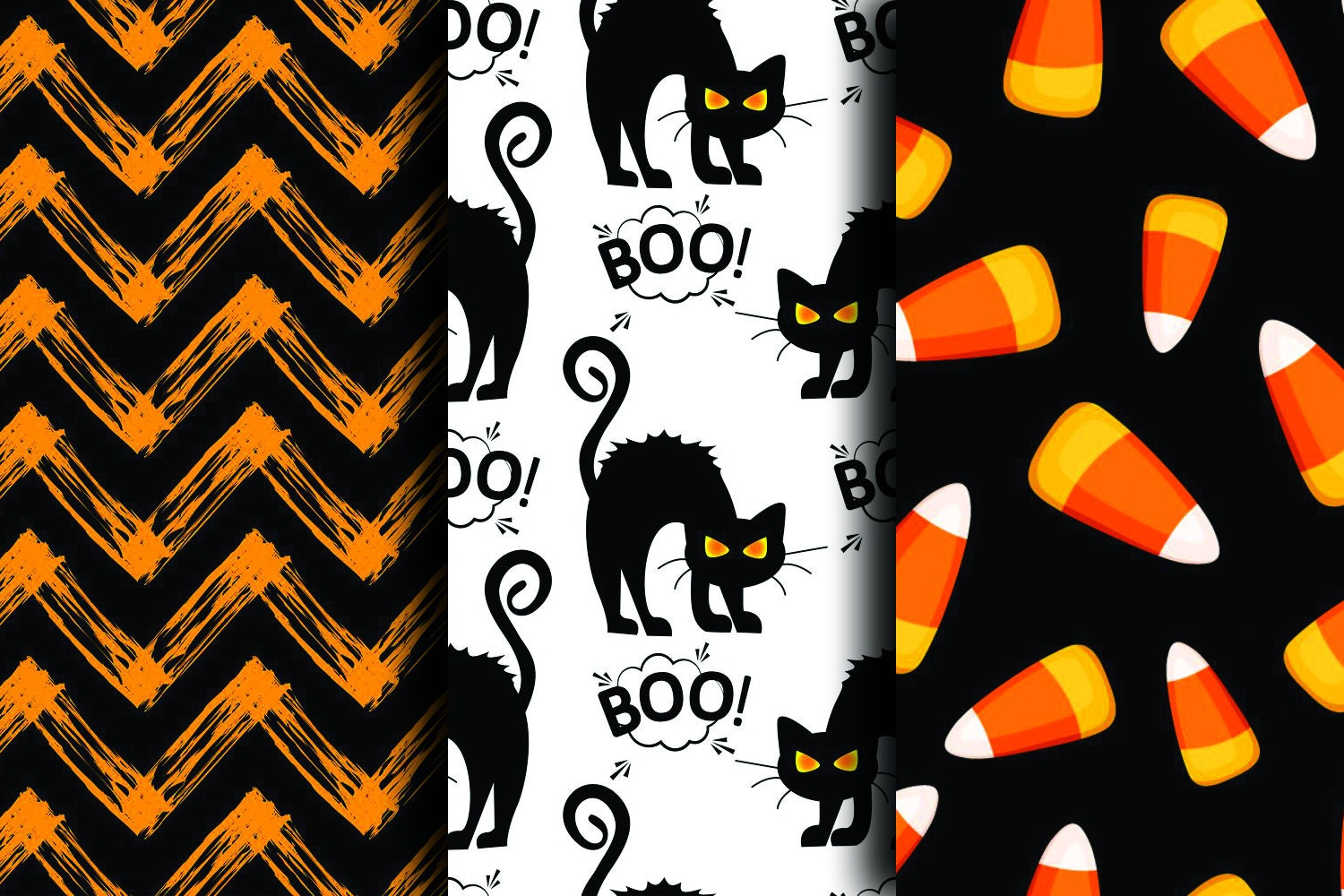 Halloween Scrapbook Paper Scrapbook Supplies Halloween Etsy