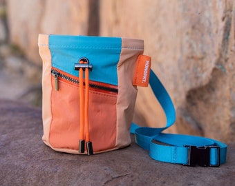 Climbing Chalk Bag, Chalk Bag for Climbers, Rock Climbing, Bouldering, Chalk Bag Cute