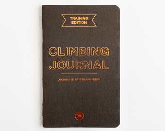 Climbing Training Journal, Climbing Training Log, Climbing Training, Climbing Logbook, Climbing Tracker, Climb Gift, Climbing Journal