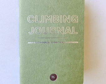 Rock Climbing Journal, Climbing Journal, Rock Climbing Gifts, Climbing Log, Climbing Notebook, Rock Climb Gifts, Rock Climbing, Climbing