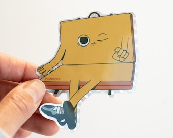 Crash Pad Buddy Sticker, Rock Climbing Sticker, Bouldering Sticker, Rock Climber, Crash Pad, Bouldering, Rock Climber