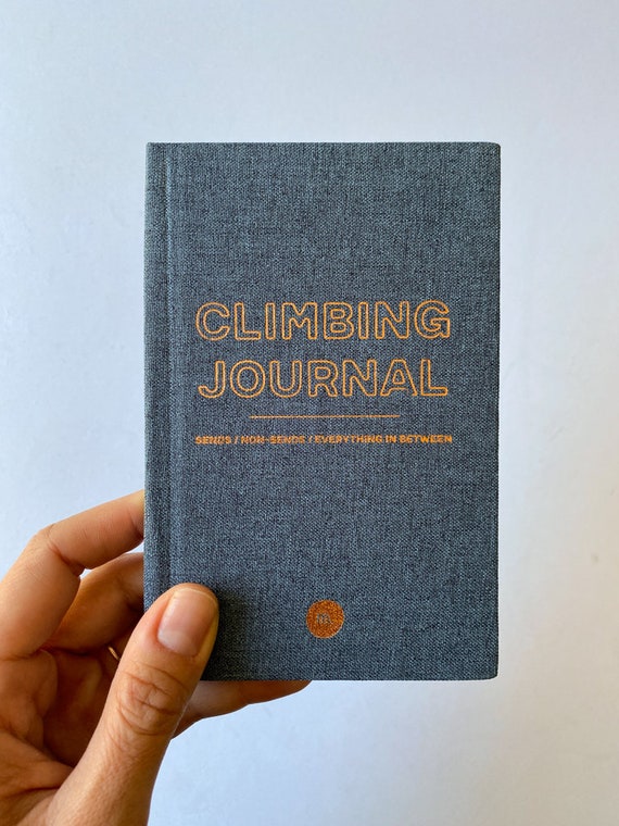 Climbing Log, Rock Climbing Journal, Rock Climbing Gift, Climbing Journal, Climbing Hardcover Journal, Rock Climb Gifts, Rock Climbing