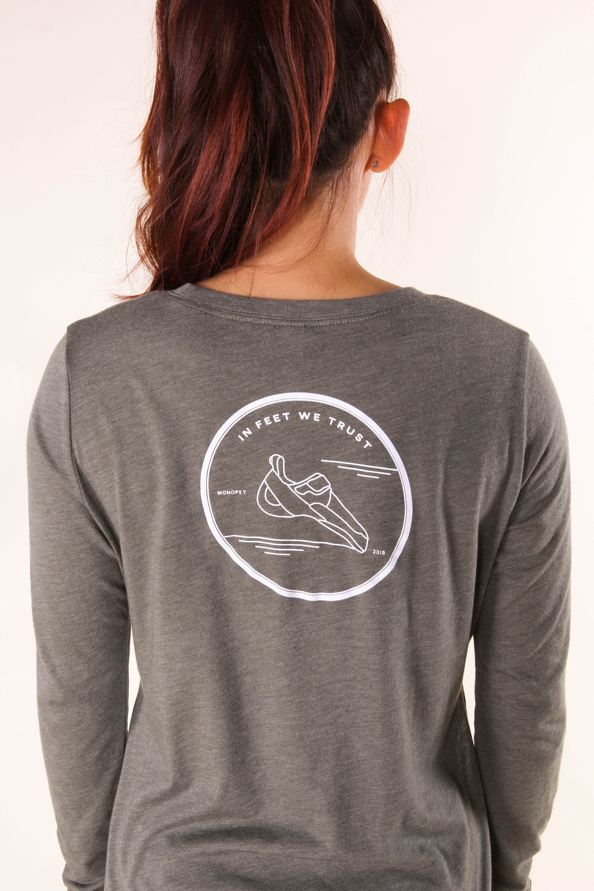 In Feet We Trust Rock Climbing Shirt Women's Climbing Etsy