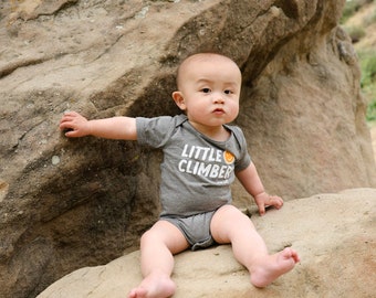 Rock Climbing Onesie, Little Climber, Climbing Baby, Climbing Baby Onesie, Hiking Onesie, Rock Climbing Baby, Gifts for Climbers