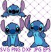 Stitch SVG bundle, DXF, PNG jpg, Digital File Only, Lilo and stitch, starbucks cup decal, alien. experiment 626, stitch, cricut, silhouette 