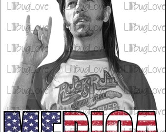 Joe Dirt Merica PNG, Distressed American Flag, Fourth of July, July 4th, Tshirt Design, Sublimation Image, Joe Dirt, black and white