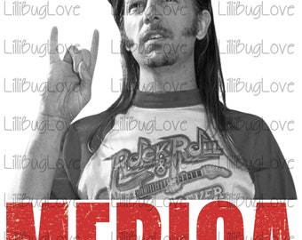 Joe Dirt Merica, Fourth Of July Sublimation Image, High Resolution, 300 DPI, Distressed, America, Rock, July 4th, Sublimation Image PNG