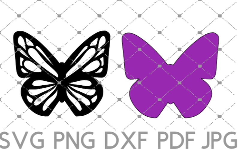 Download Butterfly Svg Dxf Png Jpg Pdf Digital File Only Cricut Etsy SVG, PNG, EPS, DXF File