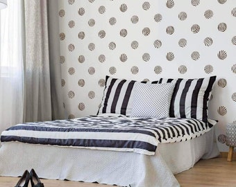 Charcoal Animal Print Peel and Stick Removable Wallpaper 1554