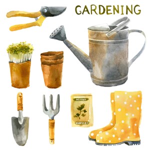 White Garden Wall Art 5171
