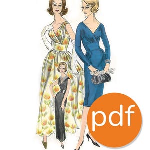 60s black tie dress 50s/60s Black Cocktail Dress Seen in 