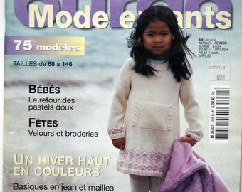 Burda Kids - Vintage Children Coat Patterns & more, 2002, in French