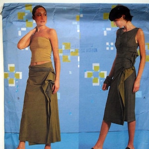 Issey Miyake - Vogue 2556  - draped dress or skirt