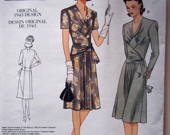 Vogue 8072, Summer Dress With Spagetti Straps and Ruffles - Etsy