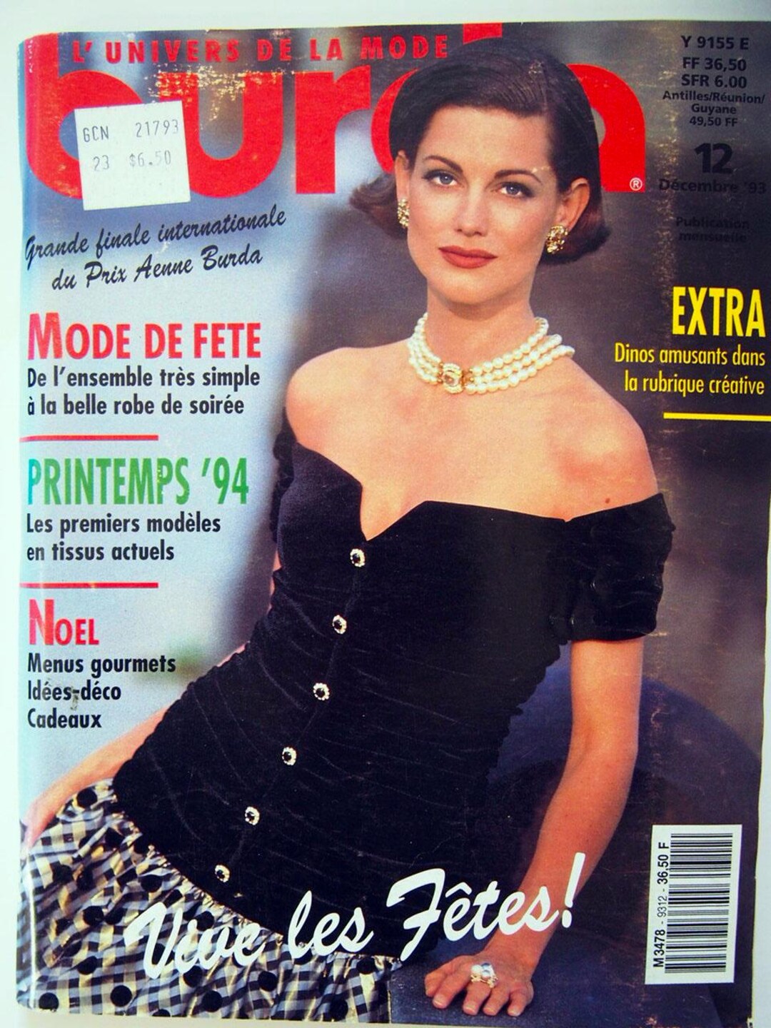 Burda 12/1993 december, Evening Gowns, Coats & More, in French - Etsy