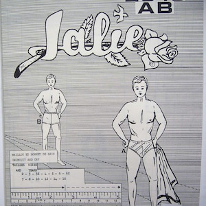 May include: A Jalie 2940 AB sewing pattern envelope featuring black line drawings of two figures wearing swimsuits. The cover includes the text "Jalie", "2940 AB", size ranges from 2 to 16 years, and a ruler showing 12 cm and 5 inches.