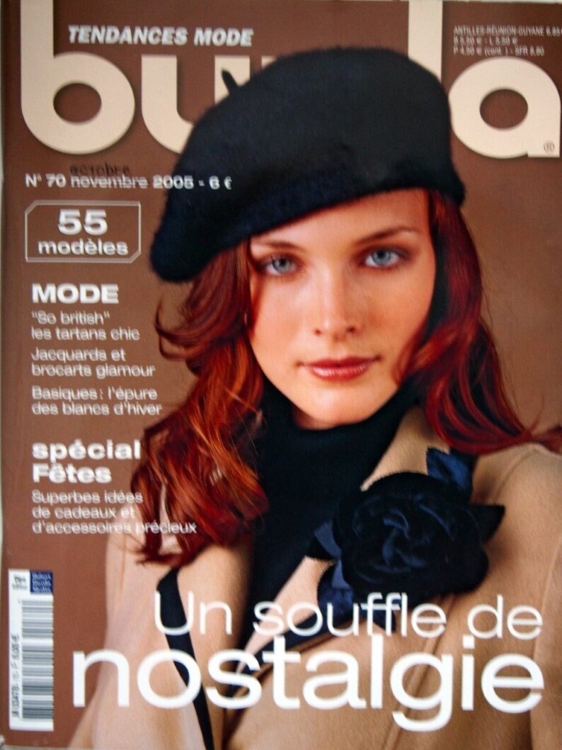 Burda October 2005 Classic Wool Coat Patterns and More in Etsy