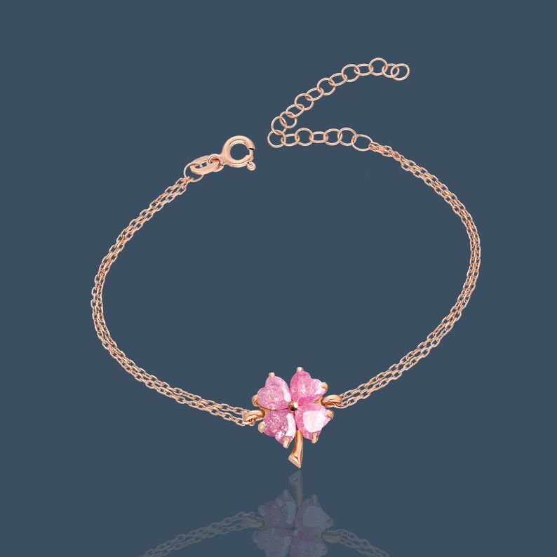 rose gold ring and bracelet set