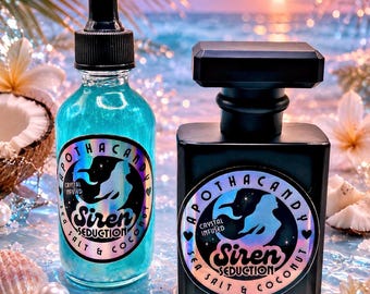 Siren Seduction Perfume Mist & Body Oil | Full Moon–Infused | Unisex