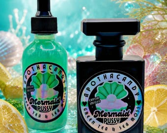 Mermaid Pussy Perfume Mist & Body Oil | Full Moon–Infused | Unisex
