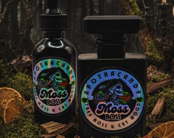 Moss Boss Perfume Mist & Body Oil | Full Moon–Infused | Unisex