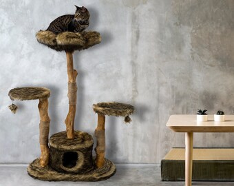 Cat Tower Etsy