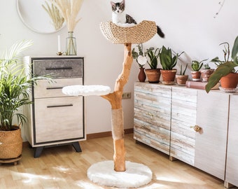 stylish cat tower
